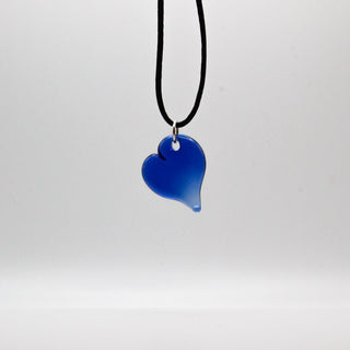 Heart Pendant - Lake Superior Art Glass