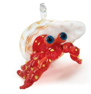 Hermit Crab Ornament-Dynasty Gallery-crab,decorative,hermit,krab,ocean,octopus,ornament,Ornaments