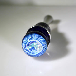Lake Superior Bottle Stopper - Lake Superior Art Glass