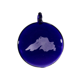 Lake Superior Ornament - Lake Superior Art Glass