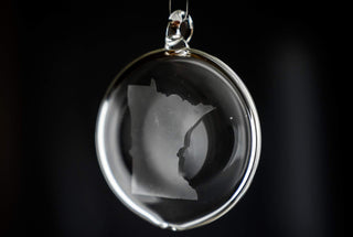 Minnesota Ornaments - Lake Superior Art Glass
