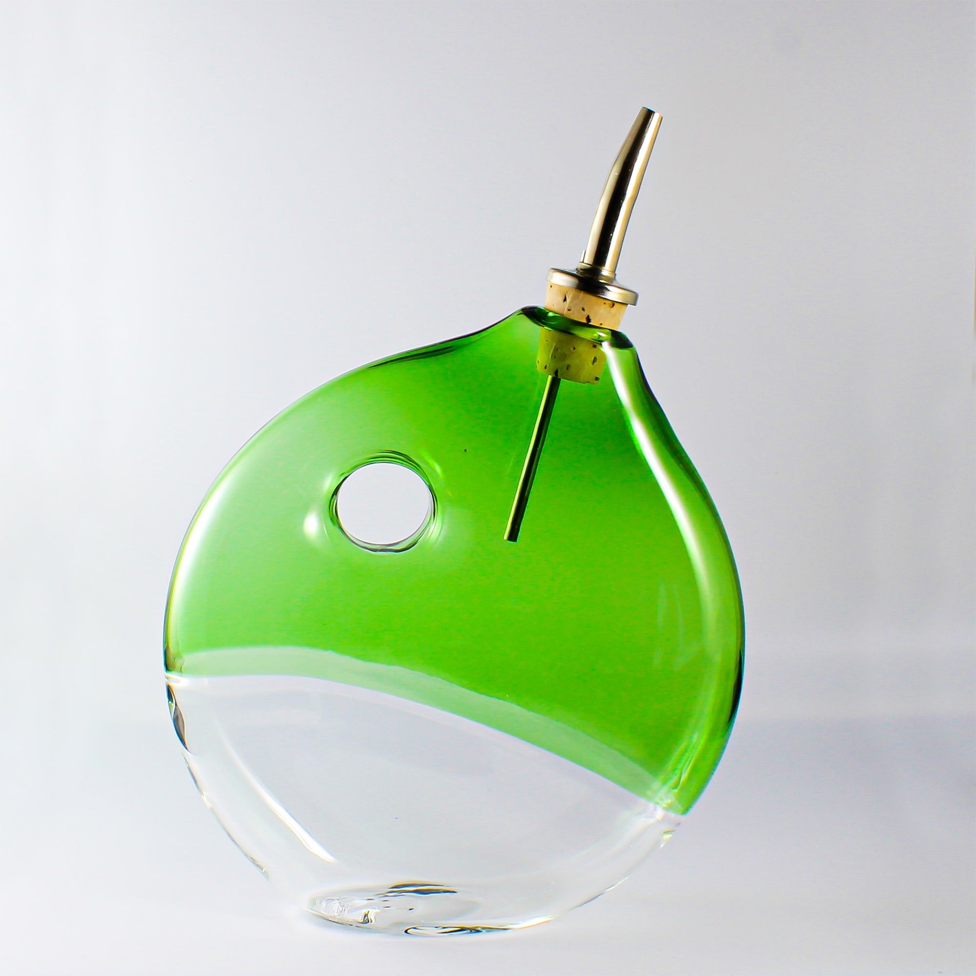 Glass Olive Oil Dispensers by Boise Art • Lake Superior Art Glass
