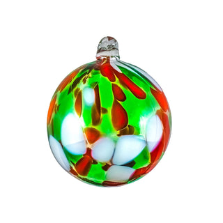 Round Shaped Blown Glass Ornaments - Lake Superior Art Glass