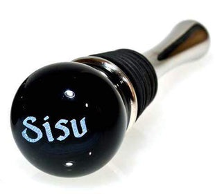 Sisu Bottle Stopper - Lake Superior Art Glass