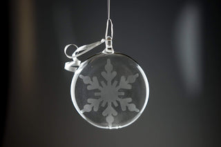 Snowflake Ornament - Lake Superior Art Glass