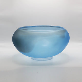Soft Blue Spectrum Series Closed Bowl - Lake Superior Art Glass