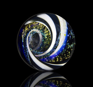 Twilight Zone Vortex Marble - Lake Superior Art Glass