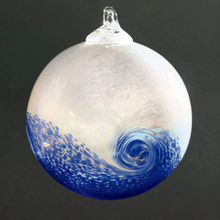 Wave Ornament - Lake Superior Art Glass