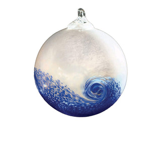 Wave Ornament - Lake Superior Art Glass