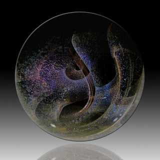 Waves of the Galaxy Marble - Lake Superior Art Glass