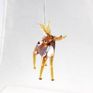 Whitetail Deer Ornament - Lake Superior Art Glass